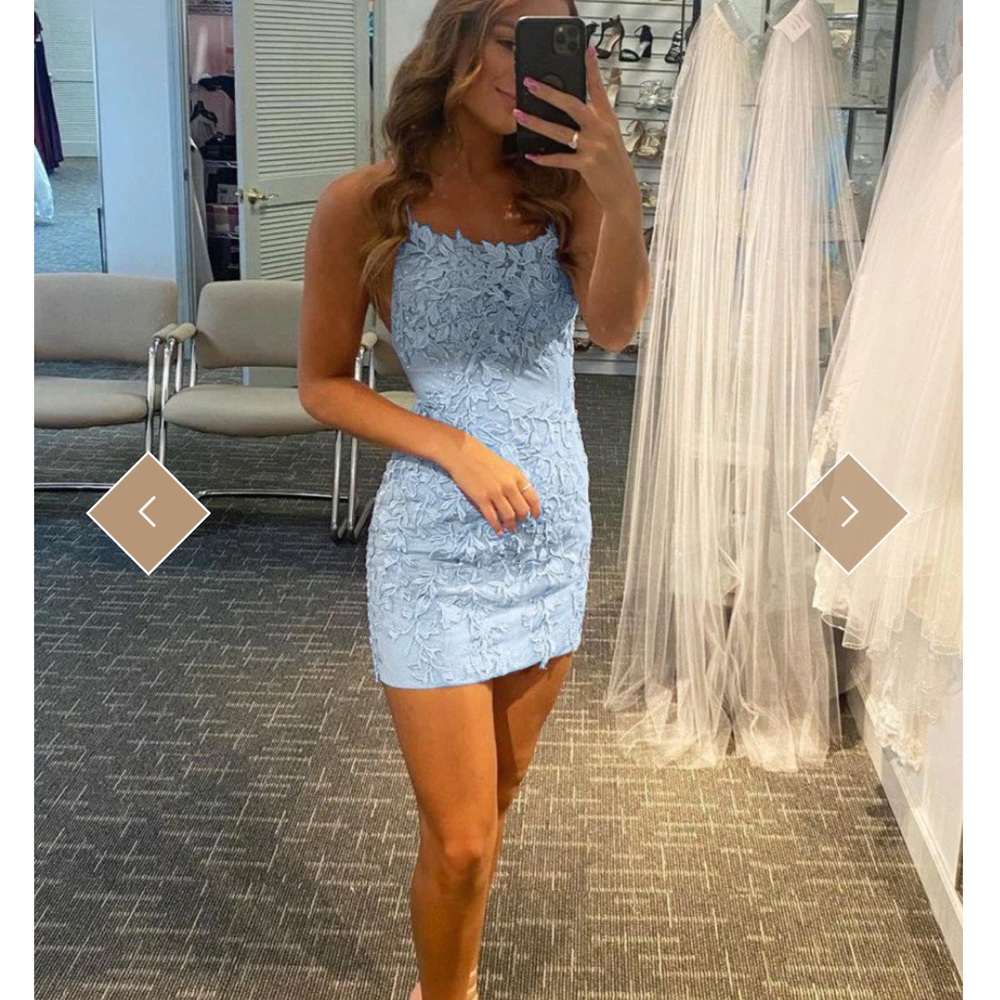 NWT Berlinnova Blue Homecoming dress